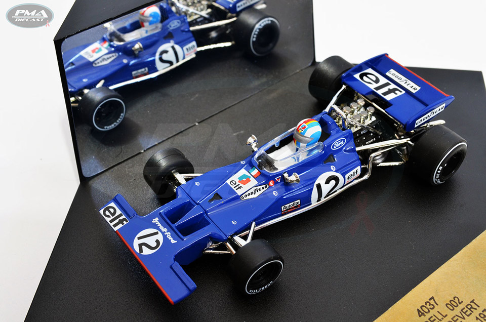 FRANÇOIS CÈVERT 1971 TYRRELL 002 1:43